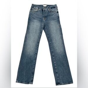 Good American Women’s Straight Leg Stretch Denim Jeans Size 2/26